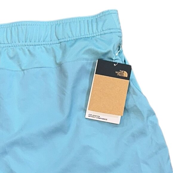 The North Face 24/7 Running Work Out 7" Shorts Reef Water Blue XXL Quick Dry - Picture 4 of 9